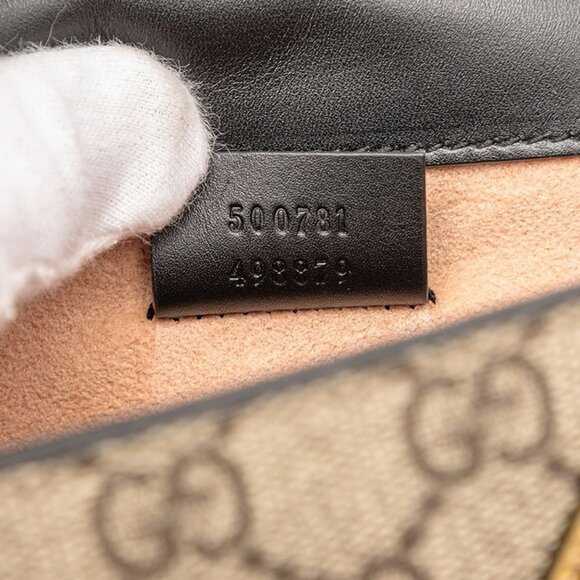 GUCCI Black Leather Shoulder Bag - Picture 6 of 7